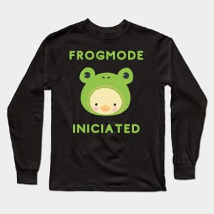 Frog Art - Frogmode Initiated Long Sleeve T-Shirt